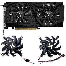 Pair Graphics Card Cooling Fan for YESTON RX6600XT RX6600 6500 8GB GAEA picture
