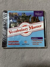 Vocabulary Master Transparent Language CD-ROM Spanish French German New Sealed picture