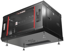 6U Server Rack Locking Network Cabinet Data Enclosure with PDU-Feet-Fan-Shelf picture
