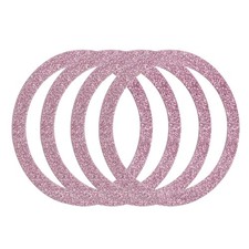 4Pcs Magnetic Adapter Ring, Magnetic Wireless Charger Conversion Kit, Pink picture