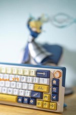 140 Keycaps Fate Grand Order Altria Saber Keycaps KCA PBT For Cherry MX Keyboard picture