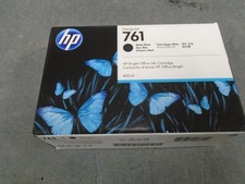 HP 761 400ml Matte Black Ink Cartridge CM991A Designjet 2023 new sealed picture
