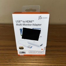 J5create  USB to HDMI 1080p HD Multi-Monitor Adapter For Windows & Mac #JUA254 picture