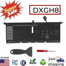 DXGH8 Battery For Dell XPS 9370 9380 Inspiron 13 7390 7391 2-in-1 P82G001 52Wh picture