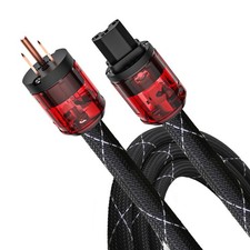 Audiocrast Power Cable 6.6FT 10AWG Pure Copper IEC C15 US Plug picture