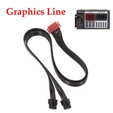 1x Graphics Card Line Module Cable 12Pin to 2PCI-E 8-Pin for Enermax Modular PSU picture
