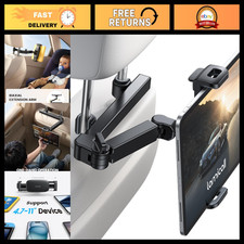 Adjustable 3-in-1 Car Headrest Tablet Holder, Universal Mount for iPad & Tablets picture