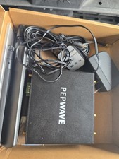 PEPWAVE MAX BR1 MK2 LTEA WIRELESS MOBILE ROUTER WITH ANTENNAS AND POWER ADAPTER picture