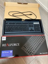 TOPRE REALFORCE S R2S-USV-BK Keyboard US Layout 104 Keys Silent Black Wired picture