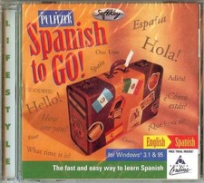 RXL Pulitzer Spanish to Go CD-ROM for Windows 3.1 & 95 (SoftKey, 1996) NEW  #21 picture