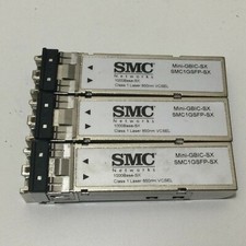 LOT OF 3 SMC SMC1GSFP-SX 1Gbps 1000Base-SX 850nm transceiver module picture