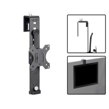 Height Adjustable & Rotate Flat LCD LED Screen TV Monitor Wall Mount For Cubicle picture