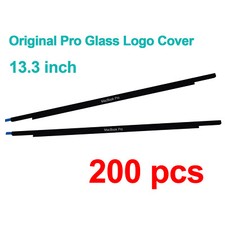 200PCS LCD Front Glass Bezel Logo Cover for MacBook Pro 13