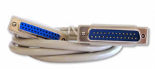 6 Foot DB25 25 Pin Serial Port Cable Male to Female RS232 picture