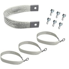 4 Pcs 40140 Engine Braided Ground Strap Starter Chasis Body Frame Grounding  picture
