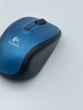 Logitech M305 Wireless Optical Mouse Ergonomic Comfort Blue Laptop Desktop PC picture
