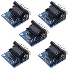 5PCS MAX3232 3.3V to 5V DB9 Male RS232 Serial Prot to TTL Converter Module Ro... picture