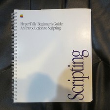 Vintage Apple Macintosh Hypertalk Beginner's Guide; 030-3917-A picture