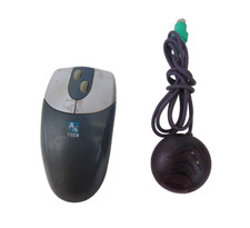 A4Tech Mouse Wireless PS/2 PS2 Infrared Trackball Scroll Wheel Purple IRW-25 picture
