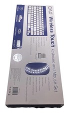 Cylo Metallic Blue Wireless Keyboard & Mouse Combo Set Factory Sealed ￼ picture