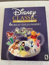 Disney's Classic Print Studio Collection Windows 95/98/Me - VINTAGE picture