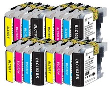 20 PK Print Ink Set fits Brother LC101 LC103  MFC-J450DW MFC-J470DW MFC-J650DW picture