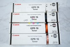 4 Open Box OEM Canon imageRUNNER 3035,3045,3235,3245,3530,3570 GPR-16 Toners picture