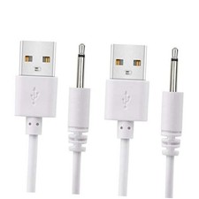 2 Pack 2.7ft Replacement DC Charging Cable, USB to DC 2.5mm Fast Charger Cord picture