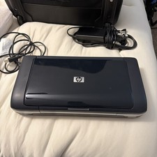HP OfficeJet H470 Mobile Inkjet Printer Plus HP Travel Bag Used 2 times stored picture