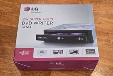 New LG Super-Multi 24x DVD Writer Serial ATA Desktop PC GH24 Black GH24NS95 picture