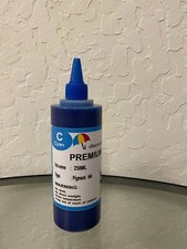 250ml Premium Refill Pigment Cyan Ink for All HP Canon Epson Lexmark Printers picture