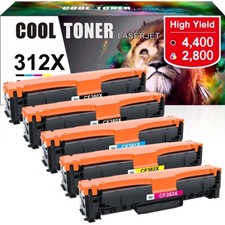 5Pack CF380A Toner Compatible With HP 312A Color LaserJet Pro MFP M476dn M476dw picture
