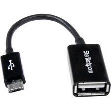 StarTech UUSBOTG 5in Micro USB to USB OTG Host Adapter M/F picture