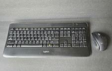 Logitech K800 Wireless Illuminated Keyboard MPN Y-R0065 & M705 Mouse MPN M-R0009 picture