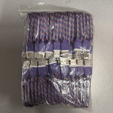 40 Purple Rope Style Lightning Cables 1 Meter picture