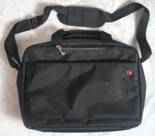 Solo Laptop Carry-On Briefcase Black with Gray Interior - Travel Sentry Approved picture