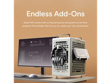 Master QUBE 540 ATX Mid-Tower PC Case - Highly Customizable Modular Cooler picture