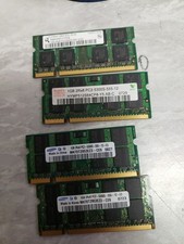 LOT OF 4 1gb (4x1gb=4gb) DDR2 PC2  5300S LAPTOP RAM MEMORY various mfg  picture