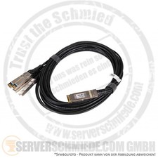 Arista 3m cable DAC copper 40Gb QSFP -- 4x 10Gb SFP+ breakout cable CAB-Q-S-3M picture