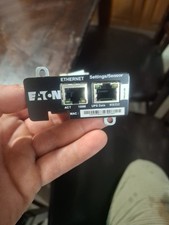 Eaton Network 710-A1057-01P  2 Port Ethernet Card 34003816XD_6FA 34003816XD_1FA picture