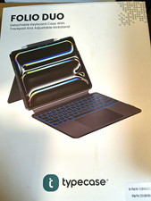 Typecase Folio Duo Keyboard Case Trackpad Backlit for iPad Air 13/Pro 12.9 picture