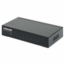 Intellinet 530347 8-Port Gigabit Ethernet Switch, Metal (Euro 2-Pin Plug) ~E~ picture