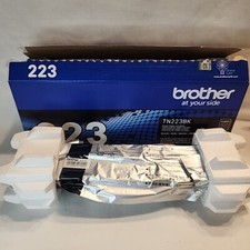 GENUINE - BROTHER TN223BK BLACK TONER CARTRIDGE - TN-223BK - OPEN BOX picture