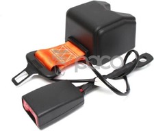 Industrial Forklift Retractable Seatbelt w/Arm (Extension), Orange 5 Amp SWITCH picture