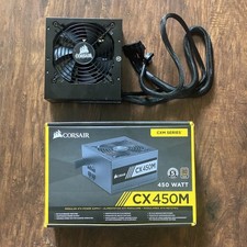 Corsair CX450M RPS0027 450W Power Supply With Power Cable + Cords picture