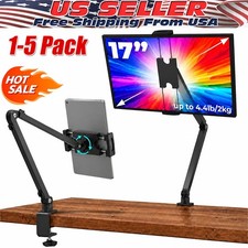 Long Arm Tablet Stand Phone Holder Lazy Bed Desk Mount For iPad iPhone Samsung picture