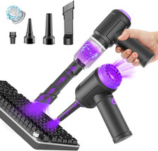 Cordless Computer Vacuum Cleaner 14500Pa Air Duster 110000RPM Keyboard picture