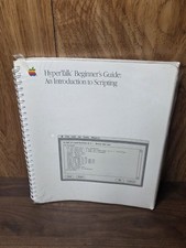 HyperTalk Beginners Guide An Introduction to Scripting Vintage Apple Mac SEALED picture