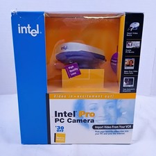 Intel Pro PC Camera USB Webcam 30fps 640x480 Built-in Microphone New in Box picture