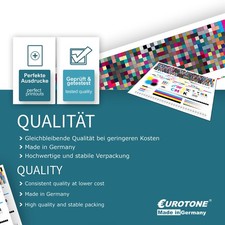 Eurotone 10x Ink Cartridge Compatible with Canon PGI580 Multi-Color picture